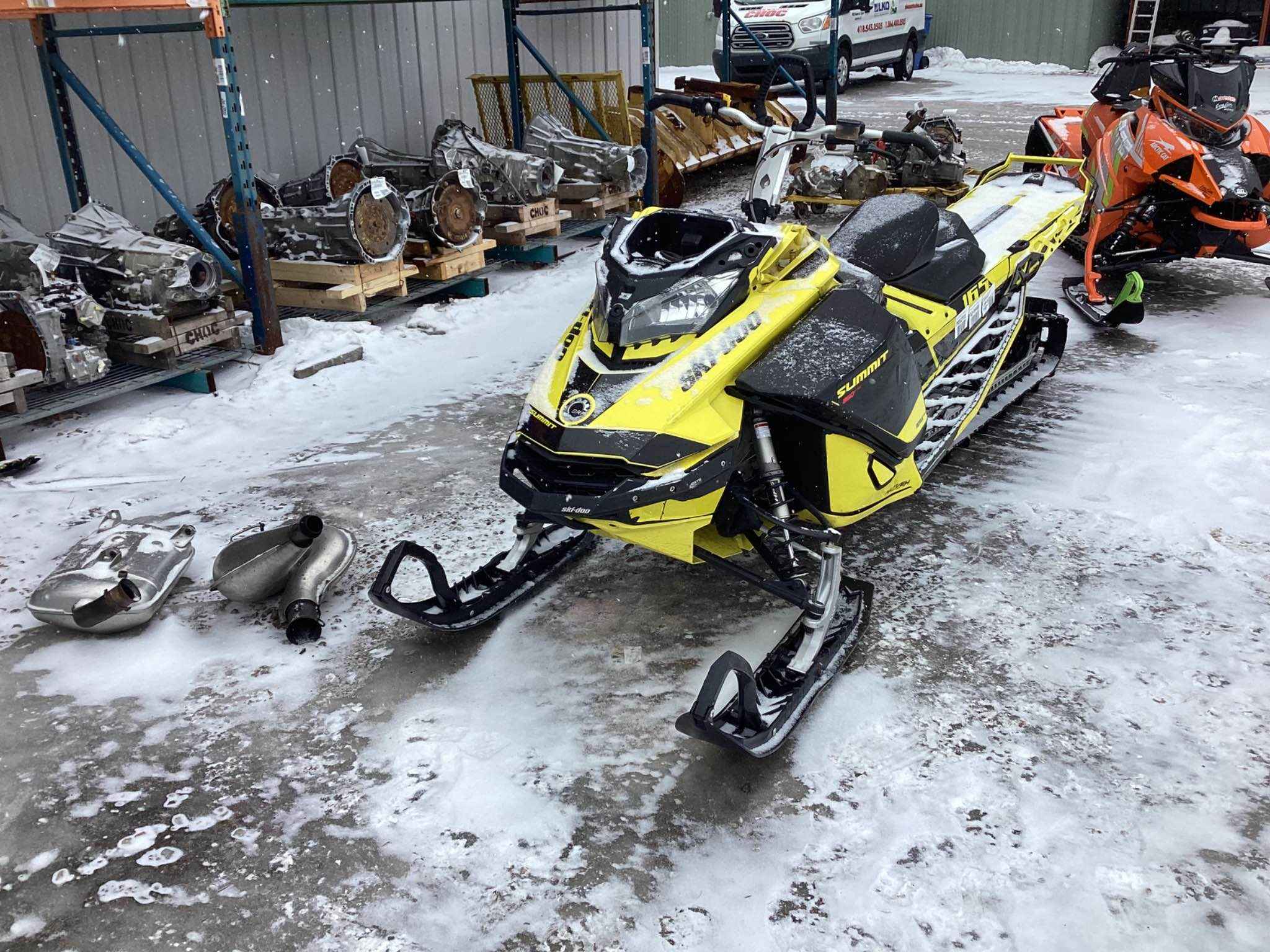 2017 Snowmobile Skidoo Brp