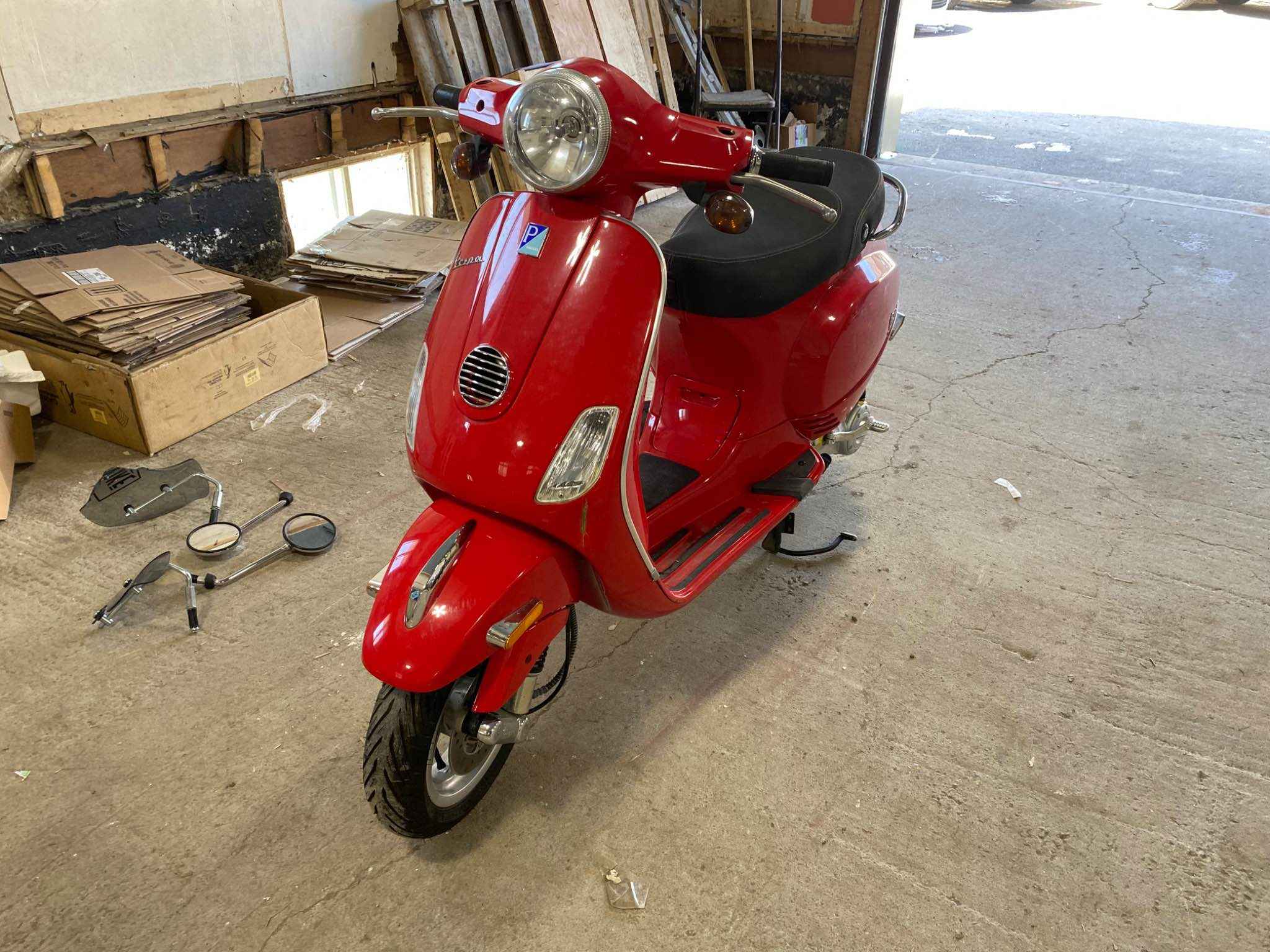 2012 Motorcycle Vespa