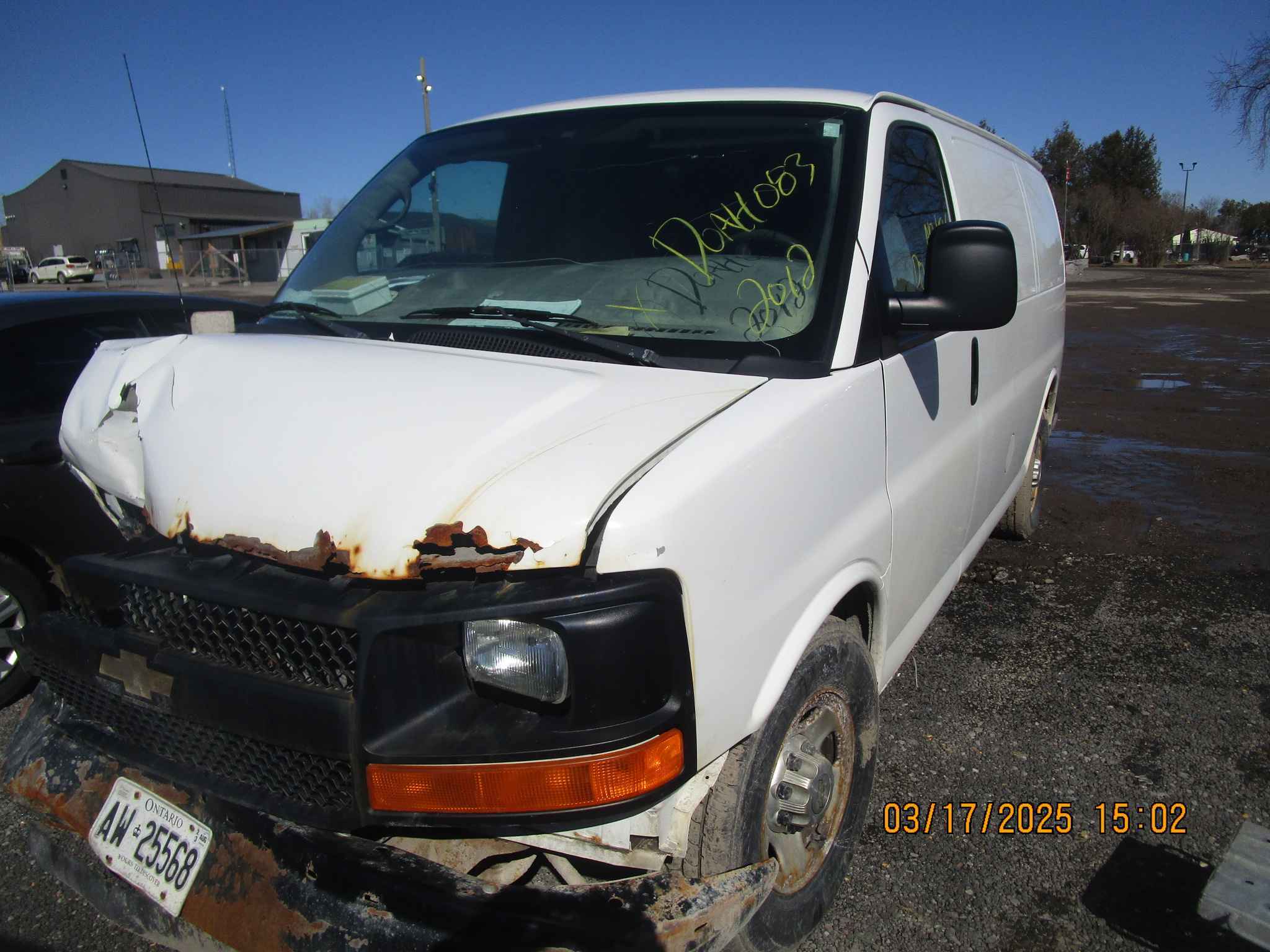 2012 GM Van Chevrolet