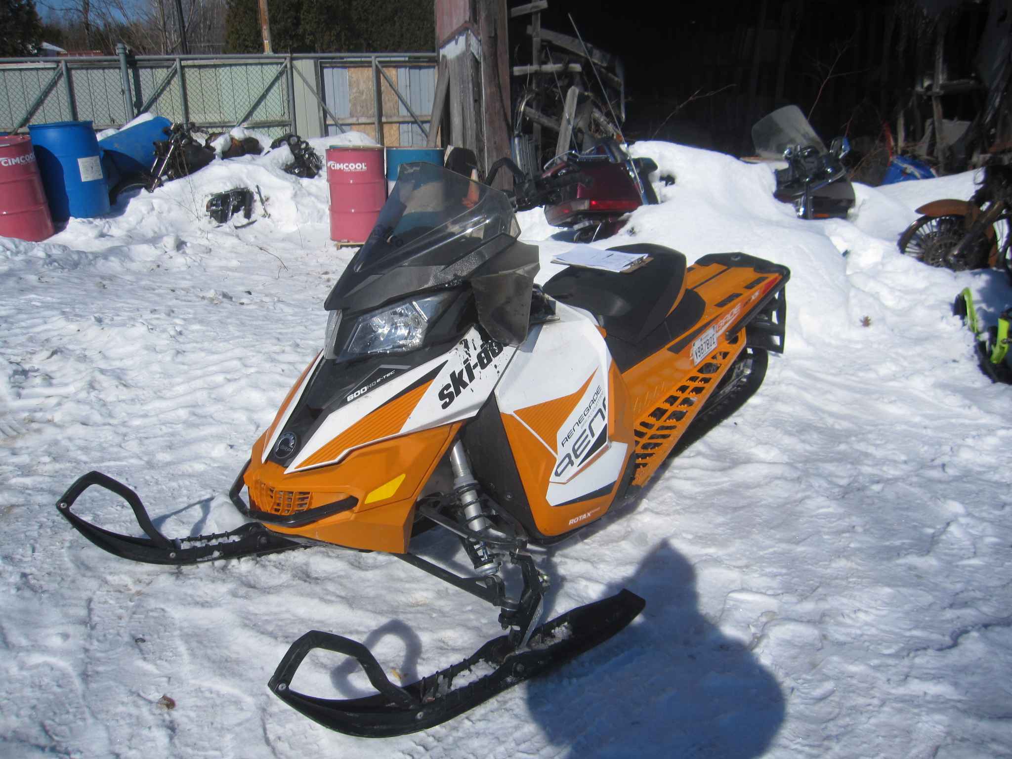 2017 Snowmobile Skidoo Brp